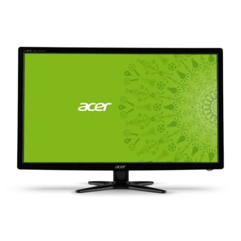 Монитор 23.8" (60.45 cm) Acer G246HYLbmjj, IPS панел, FULL HD LED, 6ms, 100 000 000:1, 250cd/m2, 2x HDMI, колонки, черен, 2г. | JAR Computers 23.8 Acer G246HYLbmjj IPS Panel FULL HD LED