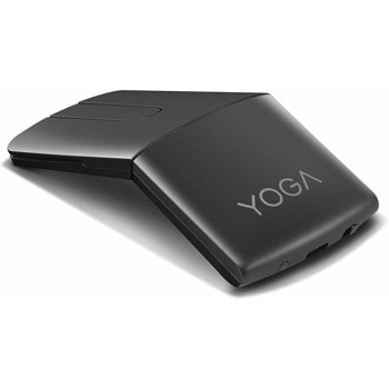 Мишка Lenovo Yoga Mouse Wireless с вградена лазерна показалка, оптична (1600 dpi), безжична, Bluetooth, черна image