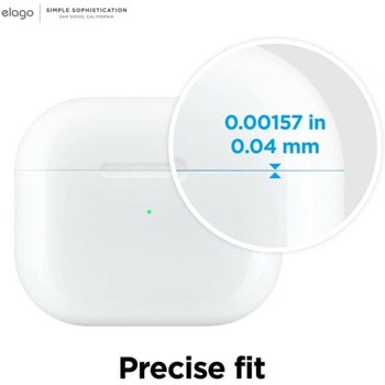 AirPods 3 Dust Guard за Apple AirPods 3 тъмносив