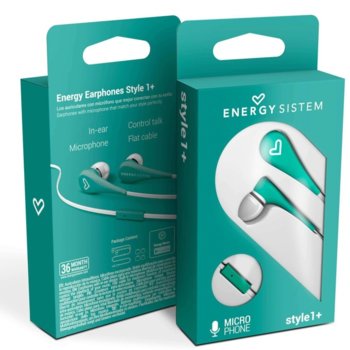 Energy Earphones Style 1 Mint