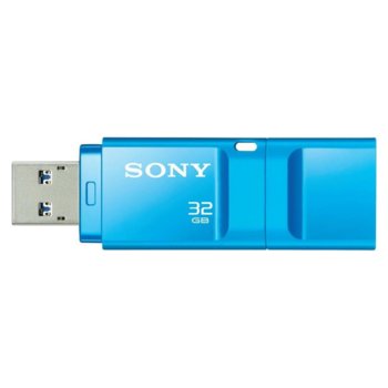 32GB USB Flash, Sony Мicrovault, син, USB 3.0