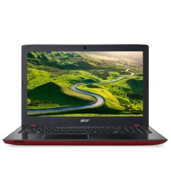 Лаптоп Acer Aspire E5-575G-594X (NX.GDXEX.009_MZNTY256HDHP-00000), червен, двуядрен Kaby Lake Intel Core i5-7200U 2.5/3.1GHz, 15.6" (39.62 cm) Full HD LED Display & nVidia GeForce 940MX 2GB DDR5, (HDMI), 8GB DDR4, 1TB + 256GB SSD, 2x USB 3.0, Linux | JAR Computers Acer Aspire E5-575G-594X NX.GDXEX.009_MZNTY256HDHP