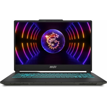 Лаптоп MSI Cyborg 15 A13VE (9S7-15K111-827), десетядрен Intel Core i7-13620H 2.4/4.9GHz, 15.6" (39.62cm) Full HD IPS 144Hz Anti-Glare дисплей & GF RTX 4050 6GB, (HDMI), 16GB DDR5, 512GB SSD NVMe, 1x USB 3.2 Gen 1 Type-C, No OS, 1.98kg | JAR Computers MSI Cyborg 15 A13VE 9S7-15K111-827