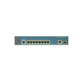 Cisco Catalyst 3560 8-port 10/100 Managed Суич with PoE, +1 T/SFP | JAR Computers Cisco Catalyst 3560 8-port 10/100 with PoE 1 T/SFP