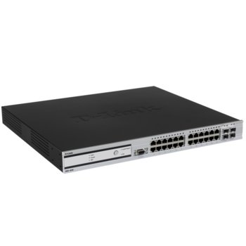 Суич D-Link DWS-4026 24Ports 1000Mbps BaseT L2,PoE, 4Ports Combo 1000Mbps BaseT/SFP | JAR Computers Switch D-Link DWS-4026 28Ports 1000Mbps