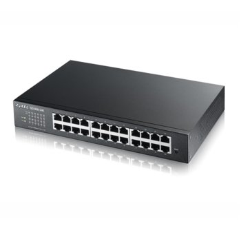 Суич ZyXEL GS1900-24E 24Port, 10/1000Mbps | JAR Computers ZyXEL GS1900-24E 24Port