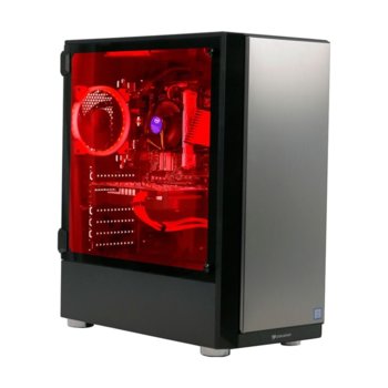 Настолен компютър Cougar Gaming COUGARBLADE, четириядрен Coffee Lake Intel Core i3-8100 3.6 GHz, Nvidia GTX 1050 Ti 4GB, 8GB DDR4, 240GB SSD, 1TB HDD, 2x USB 3.0 | JAR Computers Cougar Gaming COUGARBLADE