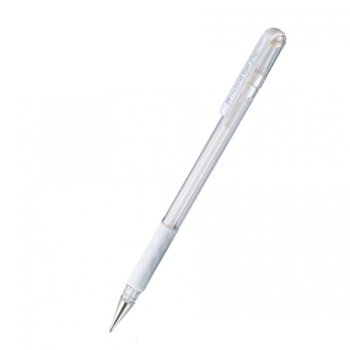 Ролер Pentel Hybrid PASTEL K118L, дебелина на писане 0.8mm, цвят на писане бял | JAR Computers РОЛЕР PENTEL HYBRID PASTEL K118L БЯЛ