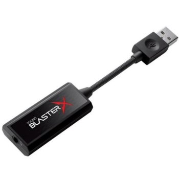 Външна звукова карта Creative Sound BlasterX G1, 7.1, USB 2.0/3.0, 1x 3.5мм жак image