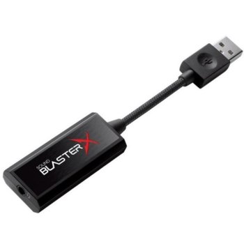 Външна звукова карта Creative Sound BlasterX G1, 7.1, USB 2.0/3.0, 1x 3.5мм жак | JAR Computers Creative Sound BlasterX G1