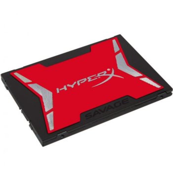 Памет SSD 480GB HyperX Savage & Upgrade Bundle Kit (SHSS3B7A/480G), SATA 6Gb/s, 2.5" (6.35 cm), скорост на четене 560MB/s, скорост на запис 530MB/s | JAR Computers SSD 480GB HyperX Savage Bundle Kit SHSS3B7A/480G