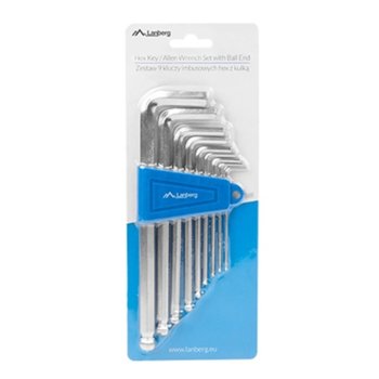 Lanberg hex key/allen wrench set with ball