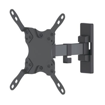 Стойка за телевизор Manhattan 461399, за стена, за екрани 13"-42", VESA до 200x200, до 20 кг, черен | JAR Computers Manhattan 461399