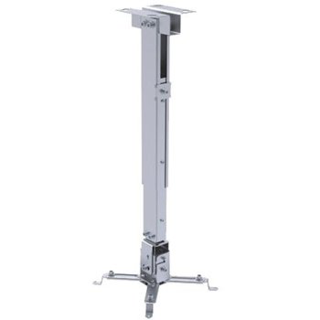 Cтойка за проектор Sunne PRO02S, до 20kg, регулируема дължина 43-65 cm | JAR Computers Sunne PRO02S Universal Ceiling Projector Bracket