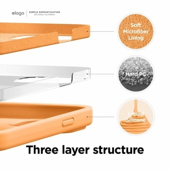 Elago Soft Silicone Case ES13SC61PRO-OR