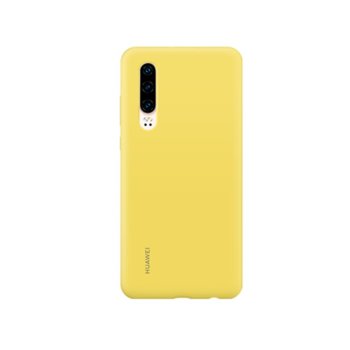 Калъф за Huawei P30, Elle, магнитен, силиконов, жълт | JAR Computers Elle silicone magnetic case for Huawei P30 yellow