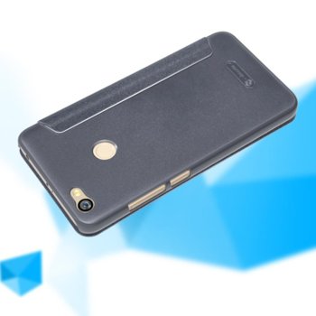 Redmi Note 5A Prime флип калъф Nillkin сив