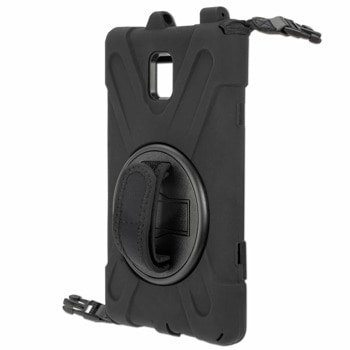 Калъф за таблет 4smarts Rugged Tablet Case Grip (4S467845), за Samsung Galaxy Tab Active 3, удароустойчив, черен | JAR Computers 4smarts Rugged Tablet Case Grip 4S467845