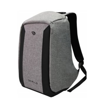 Раница за лаптоп Dicallo LLB993015SL, до 15.6" (39.60cm), сива-черна | JAR Computers Dicallo LLB993015SL