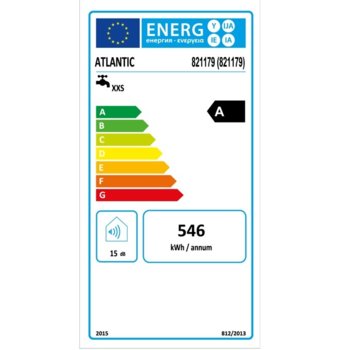 Atlantic O'PRO 10 L над мивка