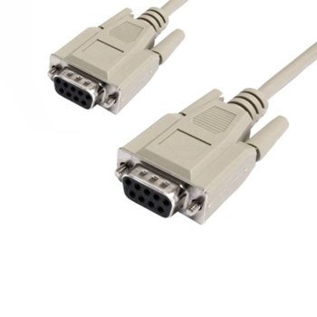 Кабел Serial RS232 9(ж) към 9(ж) | JAR Computers Кабел 9ж/9ж Монитор