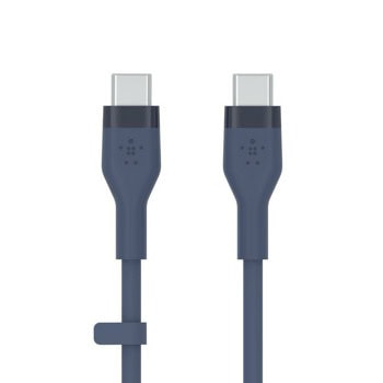 Кабел Belkin CAB009bt2MBL, от USB C(м) към USB C(м), 2m, син | JAR Computers Belkin CAB009bt2MBL