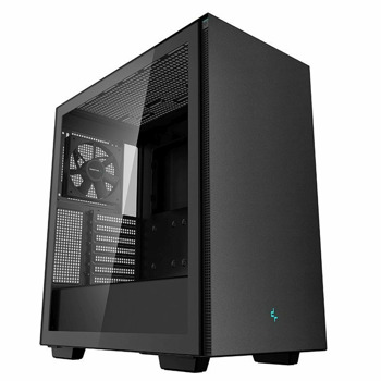 Кутия DeepCool EATX CH510, ATX/Micro ATX/Mini ITX/EATX, 2x USB 3.0, прозорец, черна, без захранване | JAR Computers DeepCool EATX CH510 R-CH510-BKNNE1-G-1