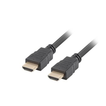 Кабел Lanberg CA-HDMI-10CC-0150-BK, HDMI(м) към HDMI(м), V2.0, 15m, черен | JAR Computers Lanberg CA-HDMI-10CC-0150-BK