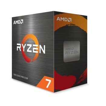 Процесор AMD Ryzen 7 5700, осемядрен (3.7/4.6GHz, 16MB Cache, AM4) BOX, с охлаждане | JAR Computers процесор amd ryzen 7 5700 100-100000743box