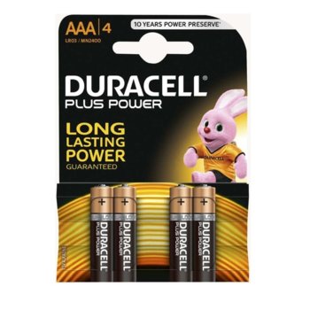 Duracell Plus Power AAA BL4 BTS25743