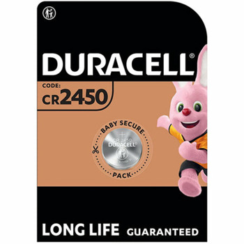 Батерия литиева Duracell DECR2450, CR2450, 3V, 1бр. | JAR Computers Duracell CR2450 3V 1бр.