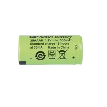 Акумулаторна батерия GP 35AAAH, 1/2 AAA, 1.2V, 350mAh, 1бр image