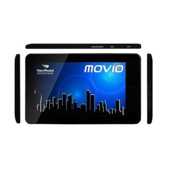 Navroad MOVIO, навигация за кола, 7.0" (17.78 cm) мултитъч дисплей, 1GB DDR3 RAM, 8GB Flash памет(+microSD слот), камера 2MP, карти на Европа с безплатно обновяване | JAR Computers Navroad MOVIO GPS
