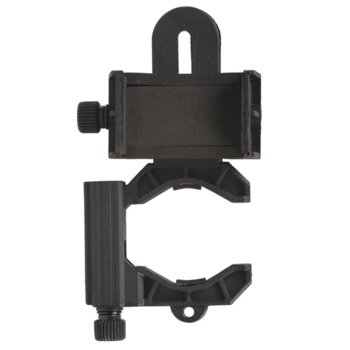 Адаптер за смартфон Levenhuk A10, предназначен за микроскоп Levenhuk, универсален, черен | JAR Computers Levenhuk A10 68766