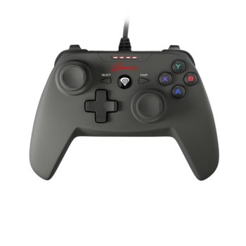 Геймпад Genesis P58, за PC/PS3, вибрация, черен | JAR Computers Genesis P58