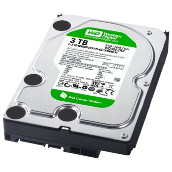 Твърд диск 3000GB WD Caviar® Green™, SATA2, 7200rpm max, 64MB | JAR Computers 3000GB WD Green SATA2 64MB
