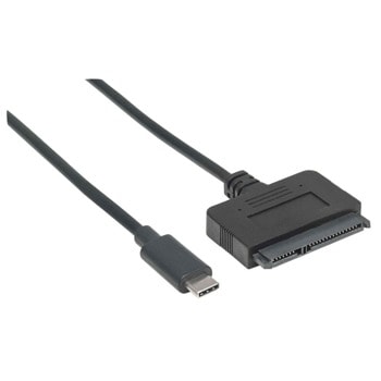 Адаптер MANHATTAN 152495, от USB C(м) към SATA | JAR Computers MANHATTAN 152495