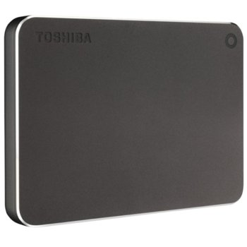 Твърд диск 1TB Toshiba Canvio Premium Mac (тъмно сив), външен, 2.5" (6.35 cm), USB 3.0 | JAR Computers Toshiba Canvio Premium Mac 1TB dark grey