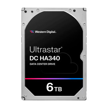 Твърд диск 6TB, Western Digital Ultrastar DC HA340, SATA 6Gb/s, 7200 rpm, 256MB кеш, 3.5" (8.89 cm) | JAR Computers Western Digital 6TB DC HA340 0B47077