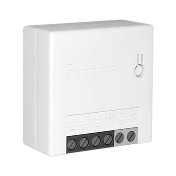 Смарт ключ Elmark MINIR2, Wi-Fi, 2x10A, 2x2200W, 100-240V, IP20, бял image