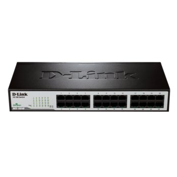 Суич D-Link DES-1024D, 100Mbps, 24 порта, 24x 10/100Mbps | JAR Computers Switch D-Link DES-1024D