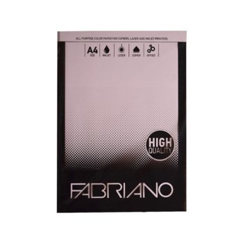 Копирен картон Fabriano, A4, 160 g/m2, светлорозов, 250 листа image