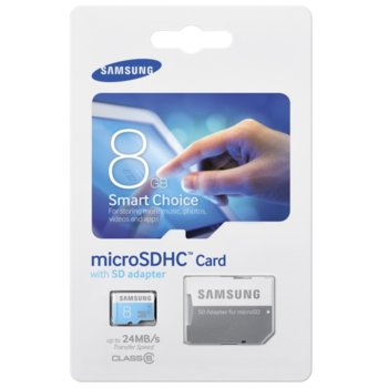 Samsung microSDHC 8GB MB-MS08DA