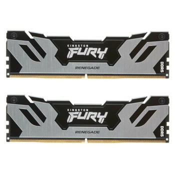 Памет 96GB(2x48GB) DDR5 6000MT/s, Kingston Fury Renegade, KF560C32RSK2-96, 1.35V | JAR Computers Kingston 96GB 6000MT/s DDR5 Fury Renegade Silver