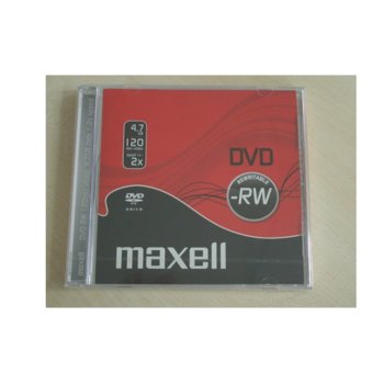 Оптичен носител DVD-RW media 4.7Gb, Maxell, 1 бр. | JAR Computers Maxell DVD-RW 4.7Gb ML-DDVD-RW-1PK