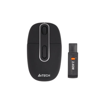Мишка A4Tech G6-10, Mini, оптична, безжична, енерго-спестяваща, USB | JAR Computers A4Tech G6-10