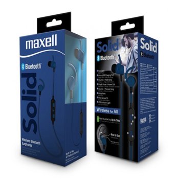 Слушалки Maxell Solid BT-100