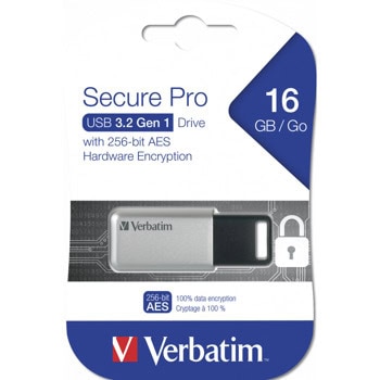 Verbatim 16GB USB 3.0 Secure Pro | JAR Computers Verbatim 16GB USB 3.0 Secure Pro