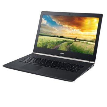 Лаптоп 17.3" (43.94 cm) Acer Aspire VN7-791G (NX.MUQEX.002), четири-ядрен Intel Core i7-4720HQ 2.6/3.6GHz, IPS панел, FULL HD LED Display & GeForce GTX 960M 2GB DDR5 (HDMI), 8GB, 1TB, 2x USB3.0, Linux, 3.0kg, 2г. гаранция | JAR Computers 173 Acer Aspire VN7-791G NX.MUQEX.002