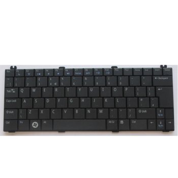 Клавиатура за лаптоп Dell, съвместима със серия Inspiron Mini 1210 (Mini 12 Series), черна, US/UK | JAR Computers Клавиатура за Dell Inspiron Mini 1210 US/UK